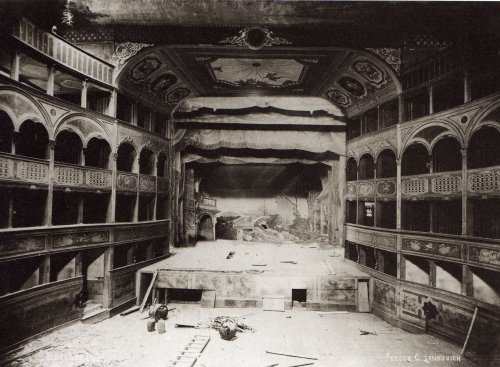Teatro San samuele, edificato nel 1656 e demolito nel 1894